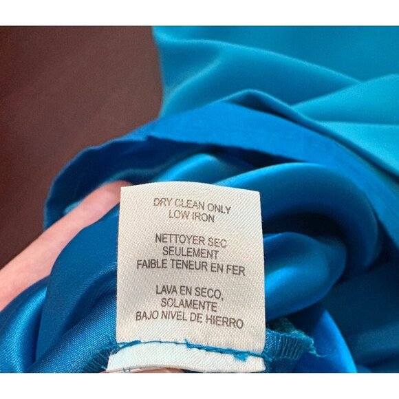 W by Worth Y2K Halter Mini Dress in Electric Blue Size 0 - Picture 13 of 13